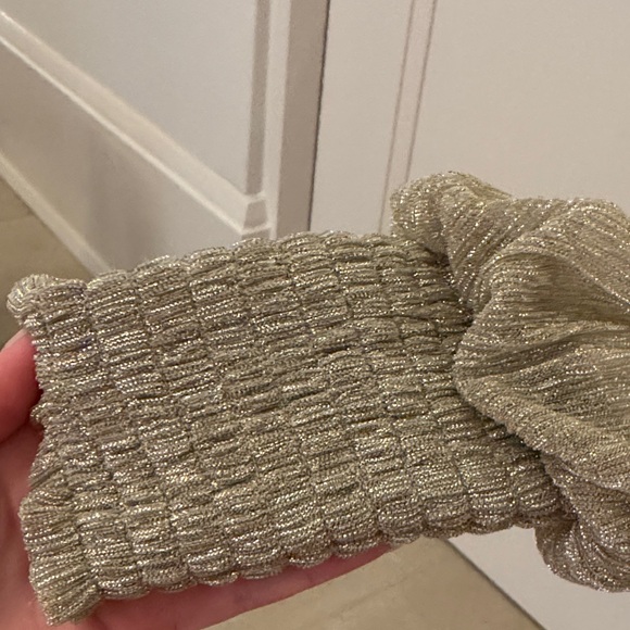 Habitual Metallic Gold sparkle Dress - Picture 3 of 6